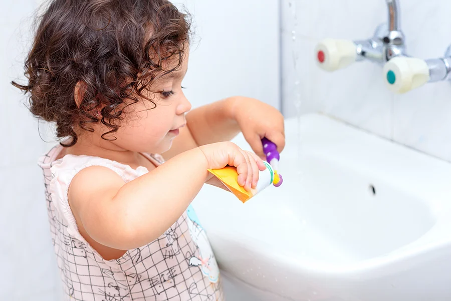 Higiene bucal para niños