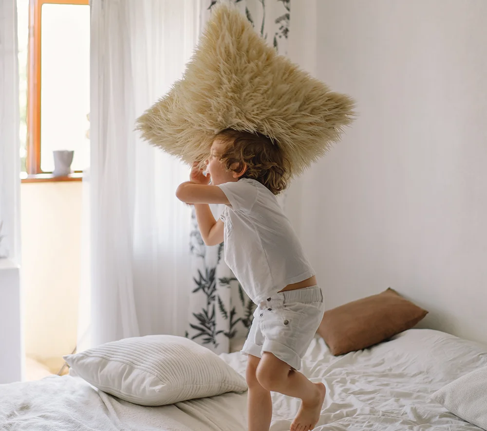 Evitar la sobreestimulación antes de la hora de dormir